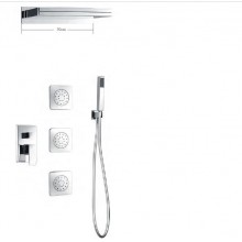CONJUNTO DUCHA EMPOTRADO IMEX- SERIE FORMENTERA