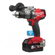 Taladro percutor M18 FUEL SIN ESCOBILLAS ONE KEY, Red Lithium 5,0Ah con Dynacase
