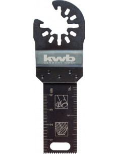 Lâmina de corte universal para vários materiais AKKU-TOP 10mm KWB