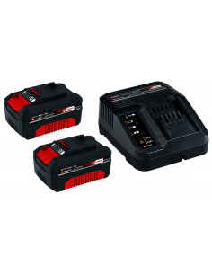 Kit: Cargador Power-X  18V  +  2 baterías de repuesto 18V 3Ah Einhell