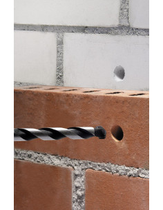 Broca de perfuração para concreto e pedra de 1/4 '', HEX., 4MM KWB