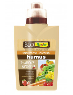 Fertilizante líquido universal humus huerto urbano 500 Ml Flower