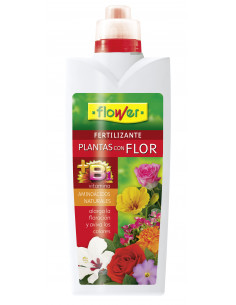 Fertilizante líquido para plantas com flores Flower