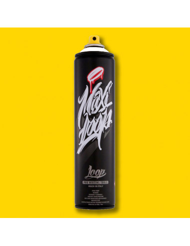Spray LOOP COLORS | Acabado Satinado | Maxi Amarillo Valencia 600 ml | LOOP COLORS