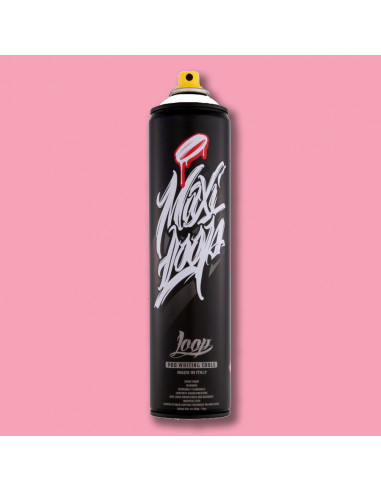 Spray LOOP COLORS | Acabamento acetinado | Maxi Rosa Dundalk 600ml | LOOP COLORS