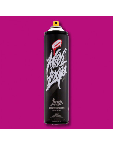 Spray LOOP COLORS | Finition satinée | Maxi Porto Rose 600 ml | LOOP COLORS