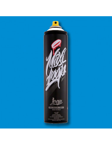 Spray LOOP COLORS | Finition satinée | Maxi Lentille Bleue 600 ml | LOOP COLORS
