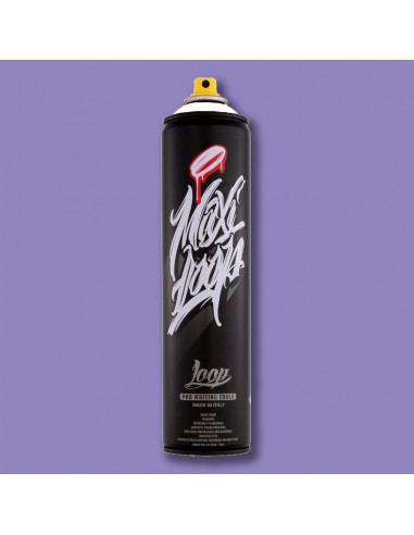 Spray LOOP COLORS | Acabamento acetinado | Maxi Violeta Malmo 600 ml | LOOP COLORS