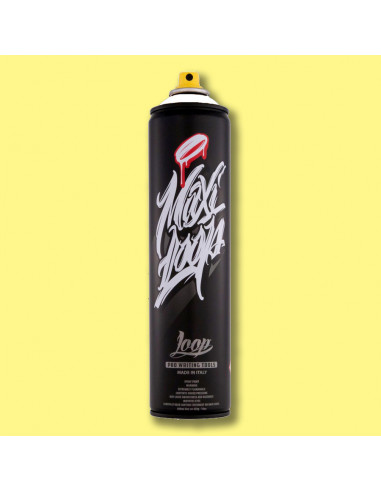 Spray LOOP COLORS | Acabado Satinado | Maxi Amarillo Madrid 600 ml | LOOP COLORS