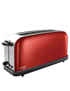 Flammenroter Langschlitz-Toaster mit zwei Scheiben (Colours Plus+) | 21391-56 | Russell Hobbs