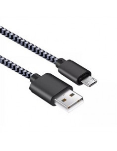 CABLE USB / MICRO USB 5p. 1 m 2A QC | CA-118-MICRO | Elbe