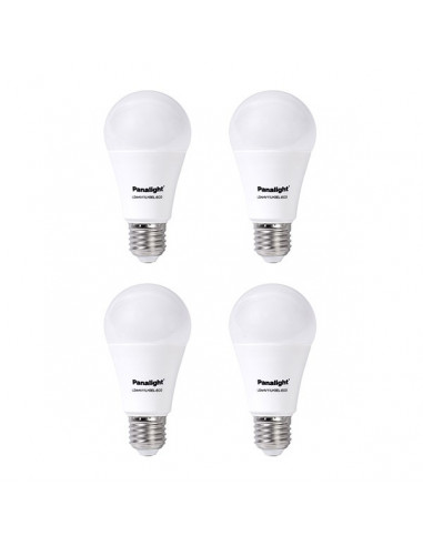 Frost Ampoule 11,5W (75W) E27 1055Lm Lumière Chaude Lot de 4 ECO | LDAHV11LH3EL-ECO-4x |Panasonic