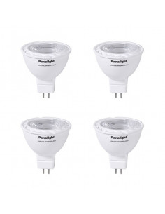 Lampe Dichroïque 5W (50W) GU5.3 400Lm Lumière Neutre Pack de 4 ECO | LDR12V6L40WG52EPL-ECO-4x |Panasonic