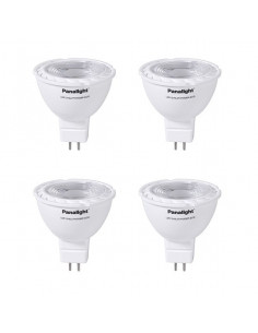 Lampe Dichroïque 5W (50W) GU5.3 350Lm Lumière Chaude Pack de 4 ECO |Panasonic