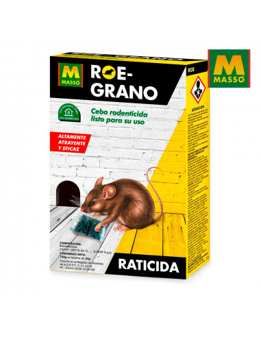 ROE-GRANO 150G Raticide 231532 Massó