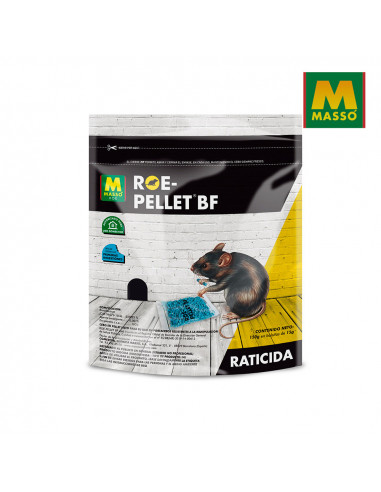 raticida roe-pellet bf 150g 231351n massó