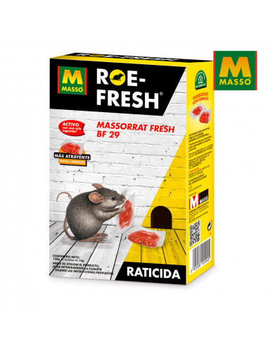raticida roe-fresh 150g  231518 massó