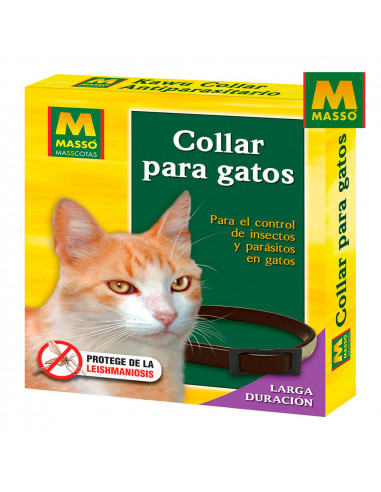 Collar antiparasitos para gatos 231215n | Masso