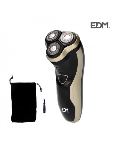 Afeitadora electrica recargable 7x6x15,5cm | Edm