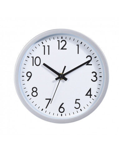 Reloj de pared redondo fondo blanco ø20cm x3,8cm| Elektro3