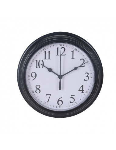 Reloj decorativo plástico ø22,5x4,3cm| Elektro3