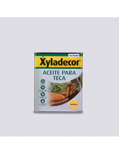 Xyladecor aceite incoloro para teca 0,75l 5089084 | Bruguer Hammerite Xyladecor