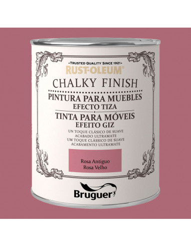 Rustoleum chalky finish mueble rosa antiguo 0,75l 5397541| Bruguer