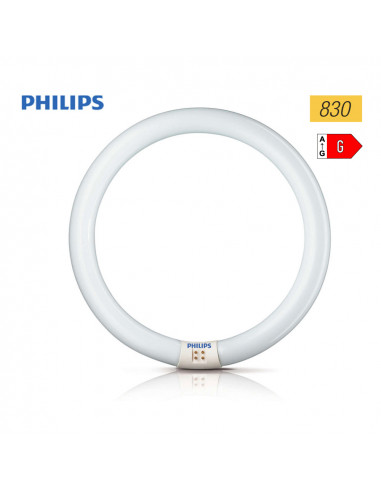 Tubo fluorescente circular 40w trifosforo 830kø 40cm | Philips