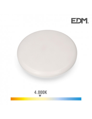 Downlight led superficie/empotrable 24w 1680lm 4000k luz a enclavamiento regulable | Edm