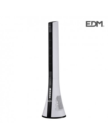 Ventilador de torre potencia: 40w con mando a stancia blanco 28,5x27,8x110,8cm | Edm