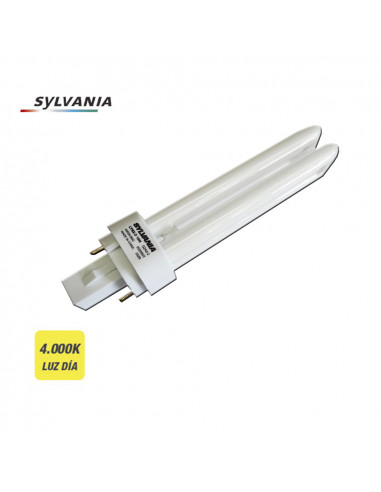Bombilla bajo consumo lynx d18w 840k luz a sylvania | Sylvania