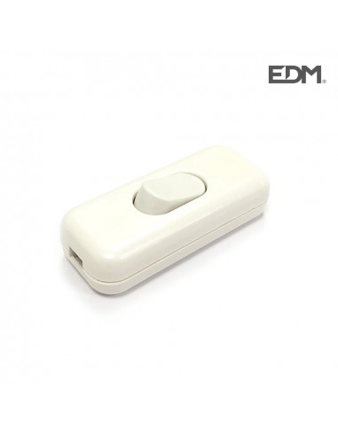 interruptor de paso blanco (retractilado) edm