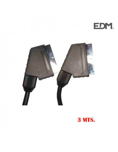Euroconector 3 mts. 21 pins | Edm