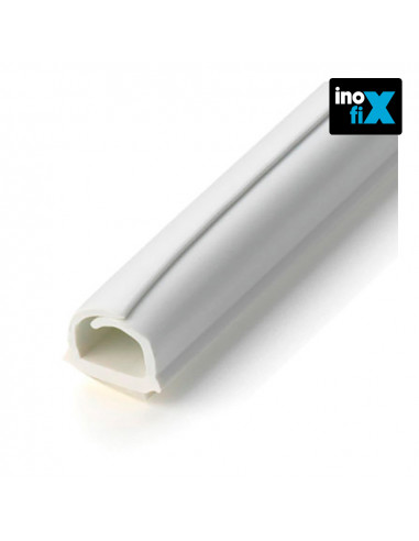 cablefix adhesivo 5,5x5mm blanco 4mts (blister) inofix 2200