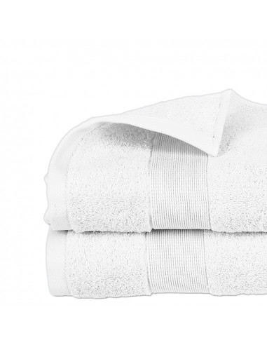 toalla de rizo 450gr color blanco 70x130cm