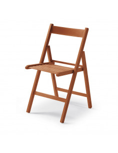 silla plegable de madera...