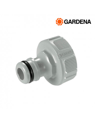 Adaptateur masculin pour 16,7 mm Tap avec fil féminin 21 mm 1/2 "(blister) | Gardena |