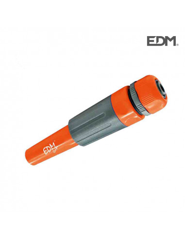 lanza de riego regulable con abrazadera de 19mm 3/4" (blister)  edm