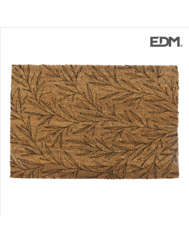 Felpudo modelo hojas | 60x40cm | Edm