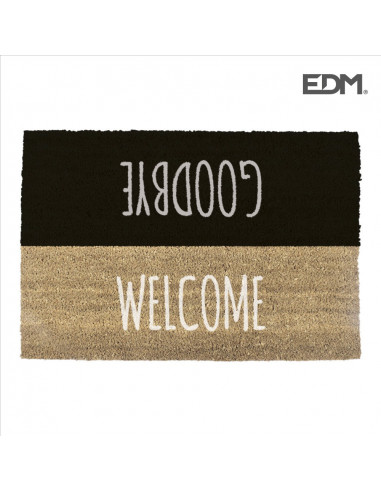 felpudo 60x40cm modelo welcome-goodbye edm