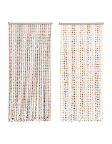 cortina de plastico con 64 tiras colores surtidos 90x1,5x200cm