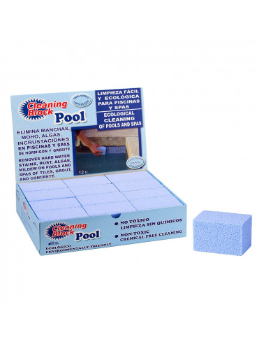 Pack 12 cleaning block piscina | Cleaning Block