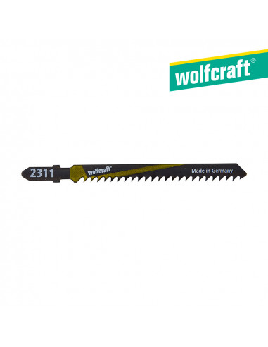Pack 2 hojas de sierra de calar vástago en t / hcs 2311000 | Wolfcraft