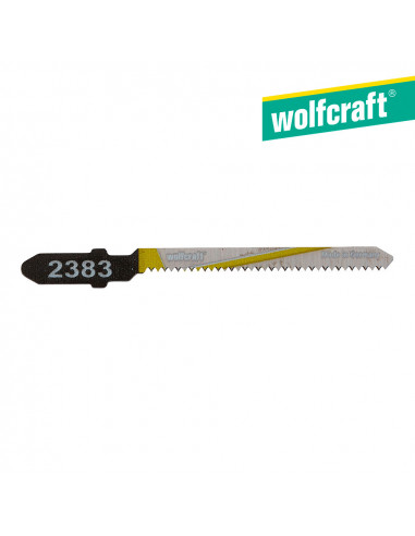 Pack 2 hojas de sierra de calar vástago en t hcs 50mm. 2383000 | Wolfcraft