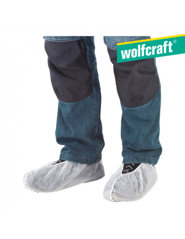 Pack 2 pares de protectores de calzado blanco. 4877000 | Wolfcraft