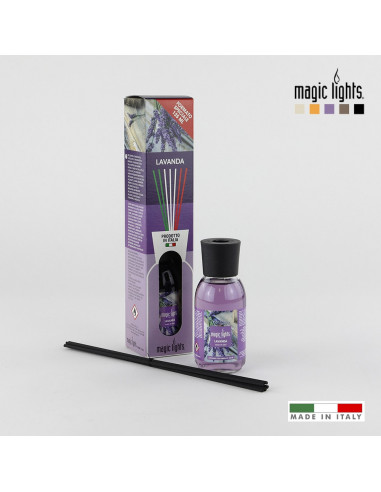 difusor aroma mikado lavanda 125ml.| Magic lights