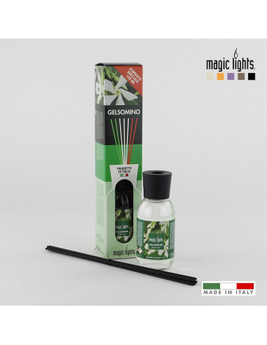 difusor aroma mikado flores blancas 125ml. | Magic lights
