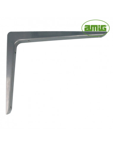 S.Of. Angulo 4-150x100 (s) en aluminium gris métallique (s) | Ami |