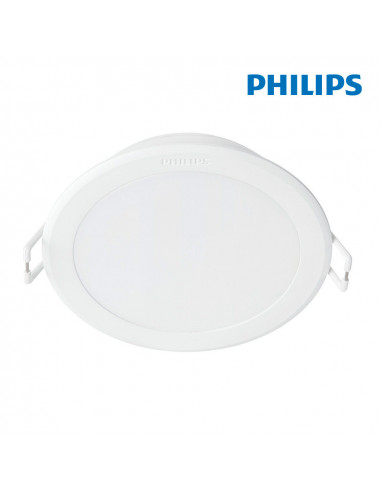 Downlight empotr. led 6w 550lm 6.500k luz fria meson ø 9,5 cm| Philips