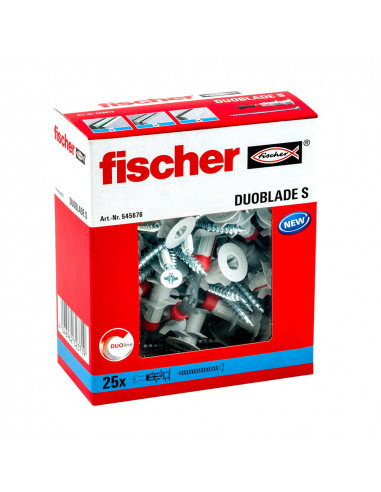 Pack 25 Duoblade S + vis 545676 Fischer